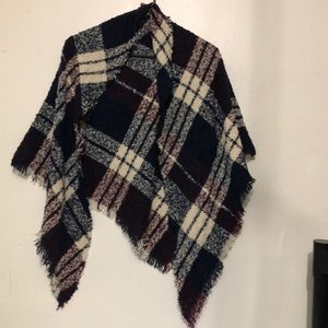 Sonoma wrap- purple, navy, and white